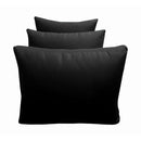 Outdoor daybed styled with cushion set, ideal for patio or garden lounging