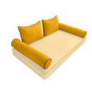 Elegant cushion and bolster set featuring refined craftsmanship and knife-edge detailing, designed for versatile indoor and outdoor comfort.