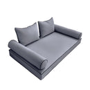 Elegant cushion and bolster set featuring refined craftsmanship and knife-edge detailing, designed for versatile indoor and outdoor comfort.