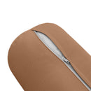 STYLE 4 Pillow & Bolster Cushion for Outdoor Indoor Daybed Porch Swing Bed Full Size Knife Edge AD104 | COVERS ONLY |