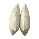 STYLE 4 Pillow & Bolster Cushion for Outdoor Indoor Daybed Porch Swing Bed Full Size Piped Trim AD005 | COVERS ONLY |