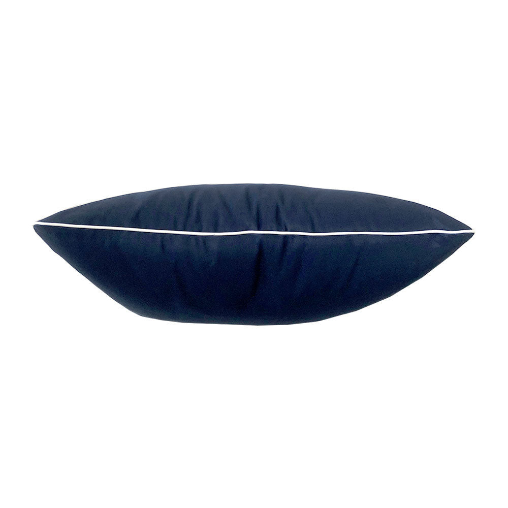 Outdoor daybed styled with cushion set, ideal for patio or garden lounging.