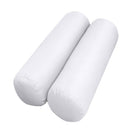cushion and bolster set styled on a crib-size daybed with natural light background.