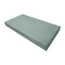STYLE 4 - Mattress & Pillow Bolster Cushion for Outdoor Indoor Daybed Porch Swing Bed Piped Trim Twin-XL Size AD002 | COVERS ONLY |