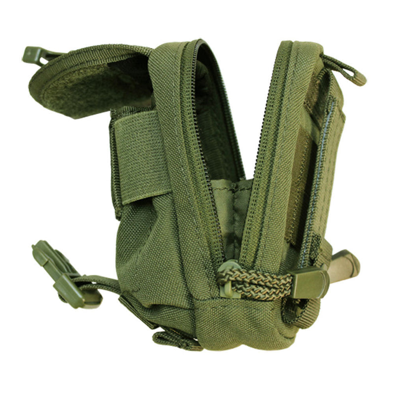 Condor Tactical Molle Pouch Ipouch Iphone Blackberry Camera Case Cover Utility Pouch-OD GREEN