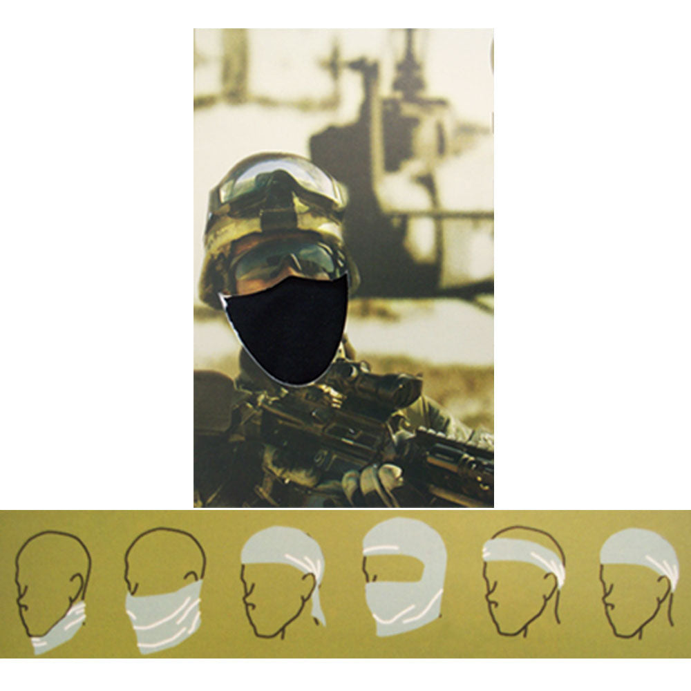 Écharpe Multifonctions Condor Extensible – Headwrap Camouflage Olive – Neuf