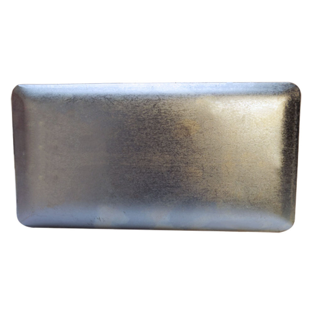 Durable Galvanized Steel Jack Foot Plate with Pin for A-Frame Trailer Jacks