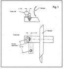 Trailer SWAY CONTROL BAR Balancer Tow Towing KIT