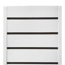 WHITE 12'' x 12'' x 54'' Revolving Slatwall Floor Display Rotating 4 Sided Retail Fixture