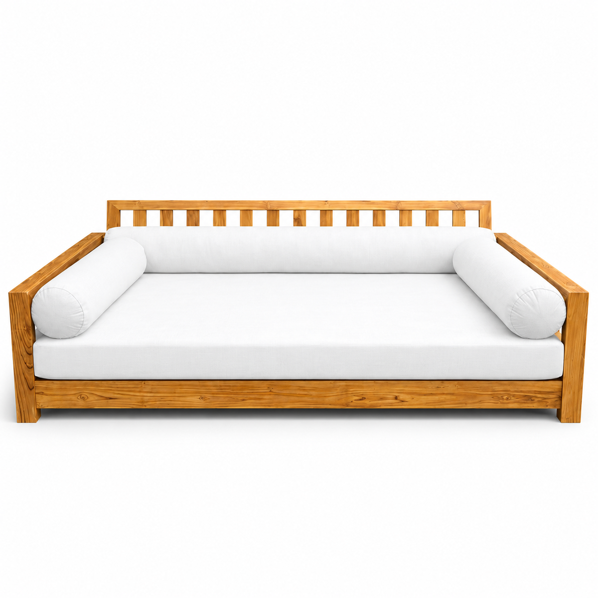 STYLE 6 Crib Size Mattress Foam, Bolster Pillow Cushion Polyester Fiberfill Inserts for Outdoor Indoor Daybed Porch Swing Bed | INSERT ONLY |