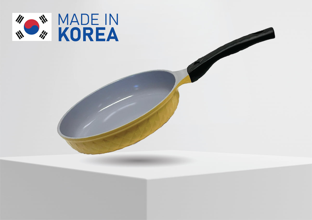 10'' Ceramic Frying Pan Cookware Nonstick Ceramic Interior Exterior Cooking Pan