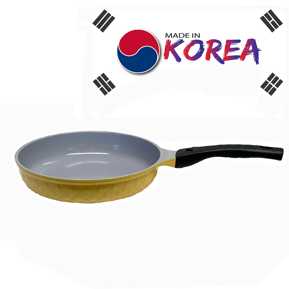 10'' Ceramic Frying Pan Cookware Nonstick Ceramic Interior Exterior Cooking Pan