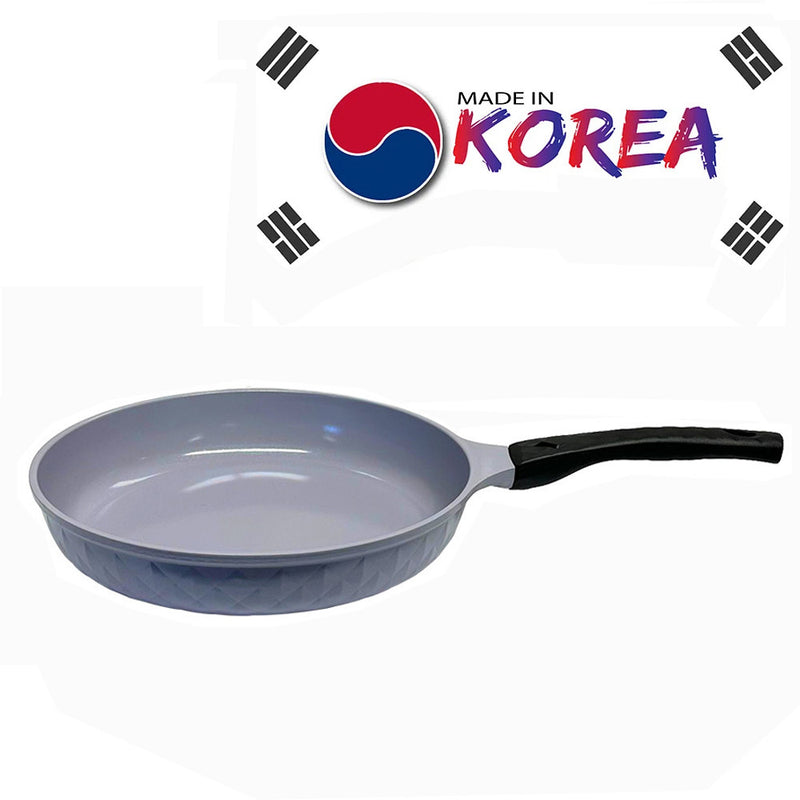 12" Ceramic Frying Pan Cookware Nonstick Ceramic Interior Exterior Cooking Pan