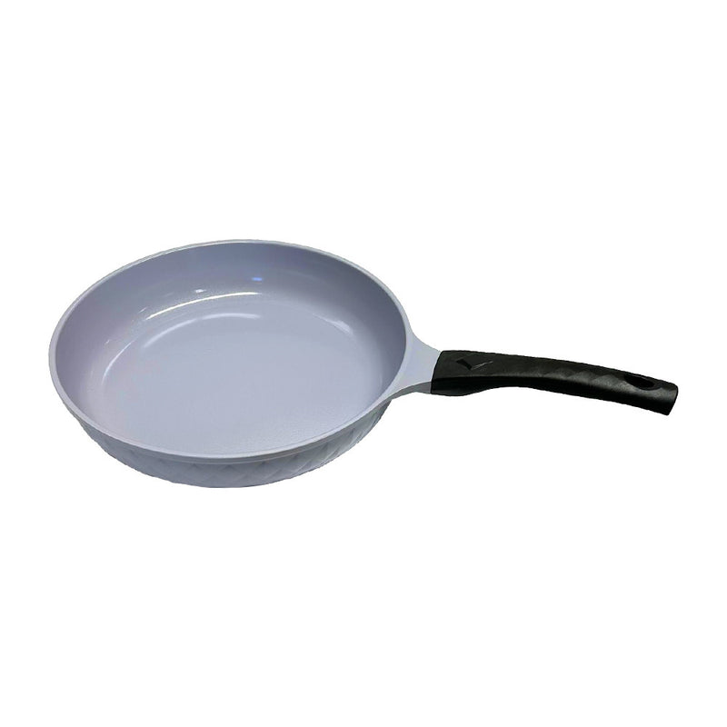 12" Ceramic Frying Pan Cookware Nonstick Ceramic Interior Exterior Cooking Pan