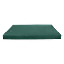 Style V1 Full Knife Edge Velvet Indoor Daybed Mattress Pillow Complete Set AD317