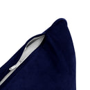 STYLE V4 Full Velvet Pipe Trim Indoor Daybed Mattress Pillow |COVER ONLY| AD373