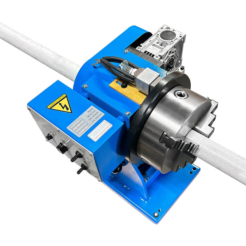 8" Hollow Chuck 120-250 LBS Welding Positioner Positioning Turn Rotary Table