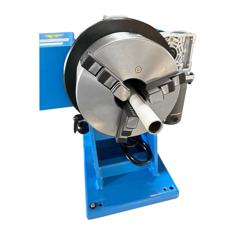 8" Hollow Chuck 120-250 LBS Welding Positioner Positioning Turn Rotary Table