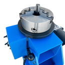 8" Chuck 120-250 LBS Welding Positioner Positioning Turn Rotary Table Tilt 0-90
