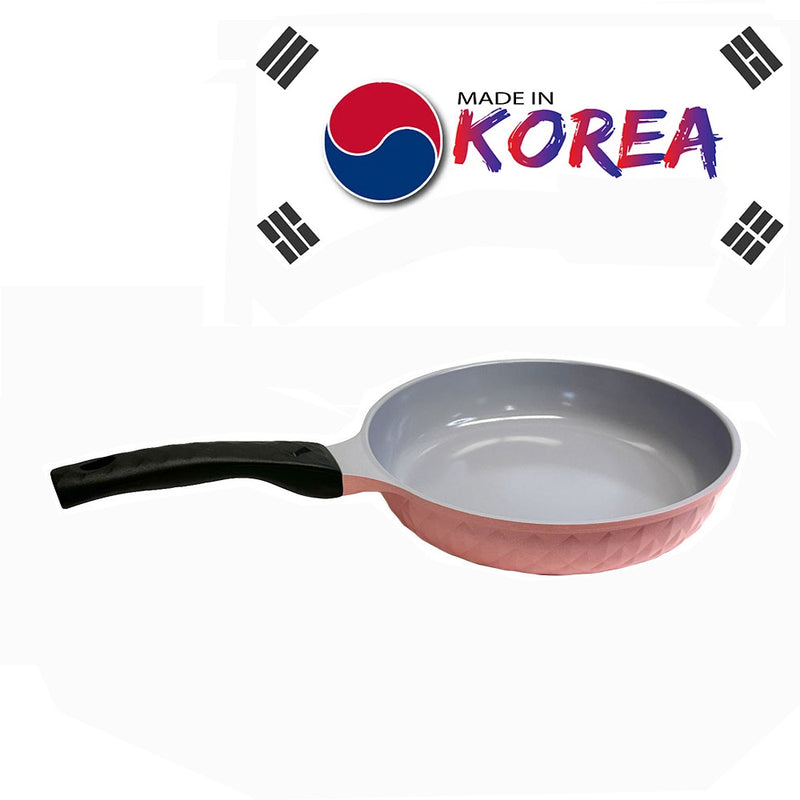 9-1/2" Ceramic Frying Pan Cookware Nonstick Ceramic Interior Exterior Cooking