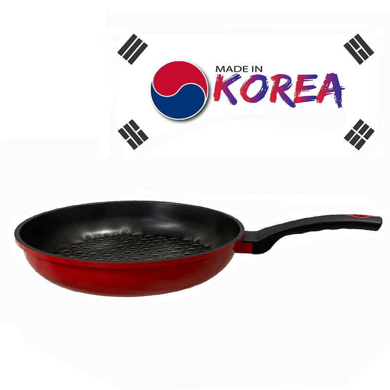 13" 3D Diamond Coating Non-Stick Frying Pan Kitchen Cookware Cooking Pan