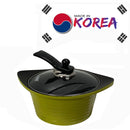 20cm (9'') Non-Stick 3D Ceramic Sauce Pot Cookware 2.5L Made in Korea