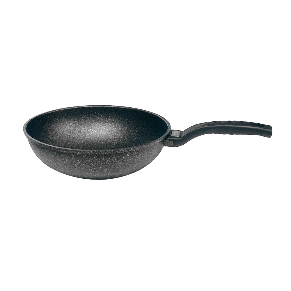 12" Marble Wok Non-Stick Cooking Frying Pan Pot 5 Layer Marble Wok Cookware