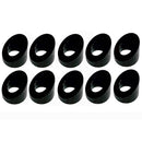 10Pc 1/4" Black Oxide Stainless Steel Angled Washer 33 Degree Beveled Cable Rail