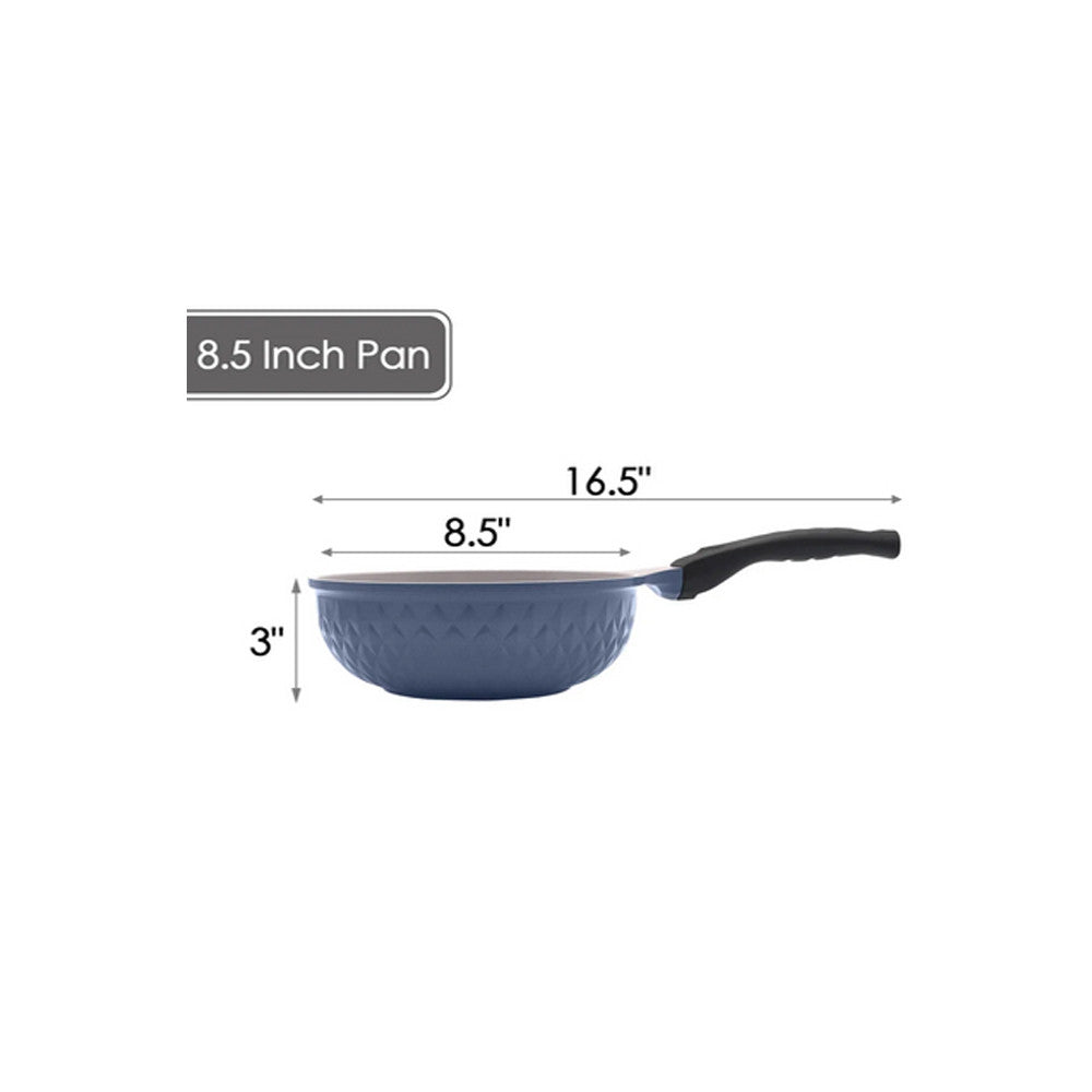 Ceramic Frying Pan Cookware Nonstick Ceramic Interior Exterior Cooking Pan