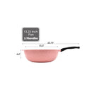 Ceramic Frying Pan Cookware Nonstick Ceramic Interior Exterior Cooking Pan