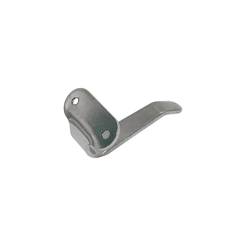 10 Pc Marine Boat Stainless Steel T316 1.5"H Side Mount Flat Hook SS Single Hook