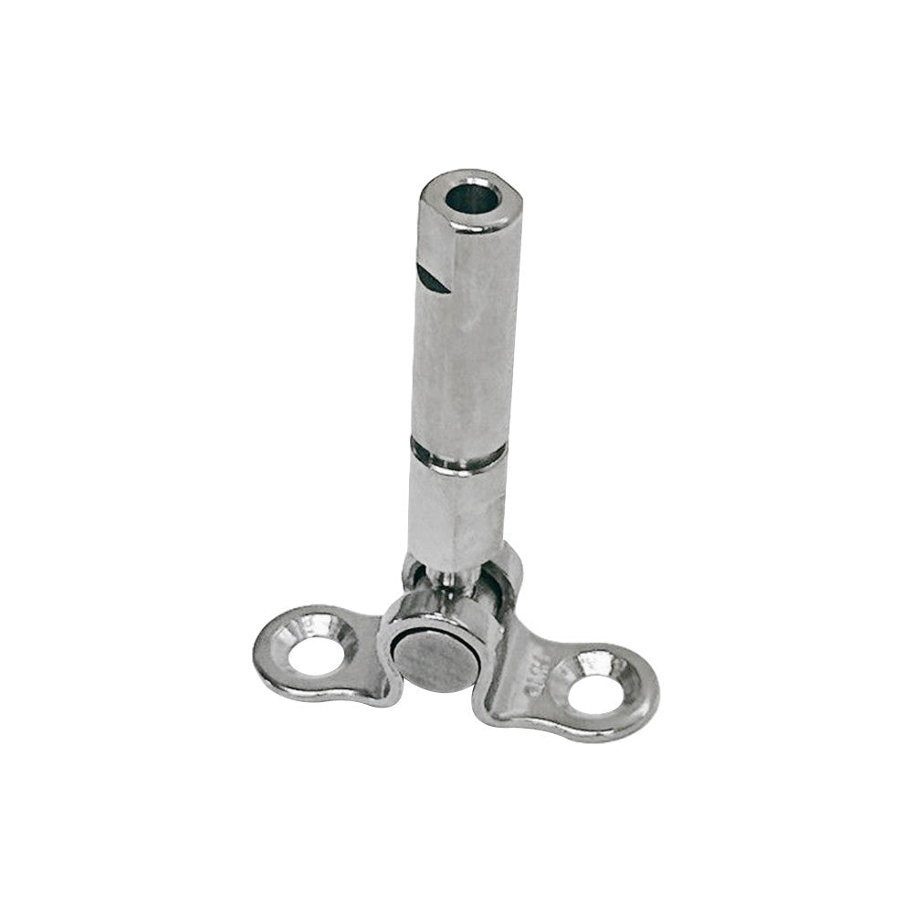 10 Pc Set Marine Stainless Steel Swageless Deck Toggle for 1/8" and 3/16" Cable, Wire Rope Railing Fitting for Deck, Stair