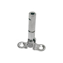 10 Pc Set Marine Stainless Steel Swageless Deck Toggle for 1/8" and 3/16" Cable, Wire Rope Railing Fitting for Deck, Stair