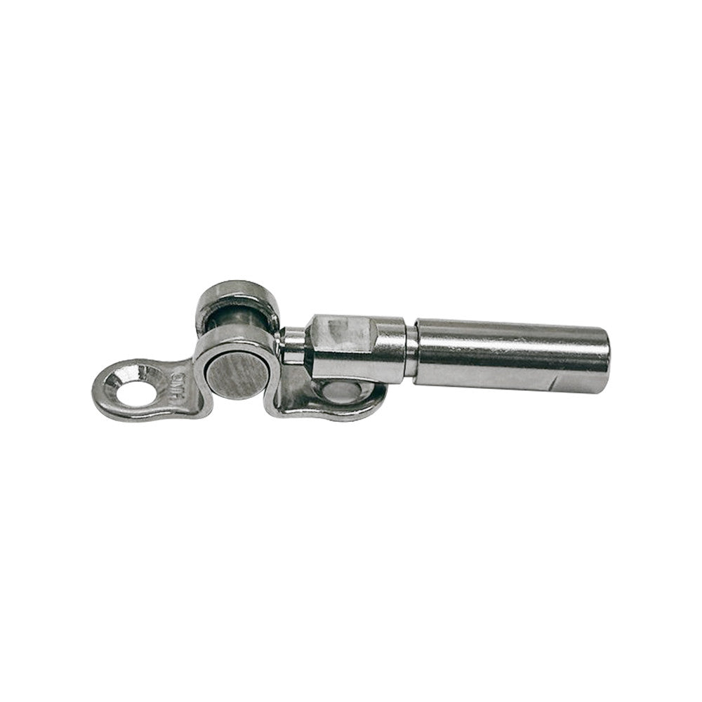 10 Pc Set Marine Stainless Steel Swageless Deck Toggle for 1/8" and 3/16" Cable, Wire Rope Railing Fitting for Deck, Stair