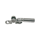 10 Pc Set Marine Stainless Steel Swageless Deck Toggle for 1/8" and 3/16" Cable, Wire Rope Railing Fitting for Deck, Stair