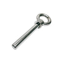 10 Pc Set Marine T316 Stainless Steel Shoulder Eye Bolt, Non Thread Eye Rivet Bolt for Rigging, Mounting, Deck, and Dock Hardware