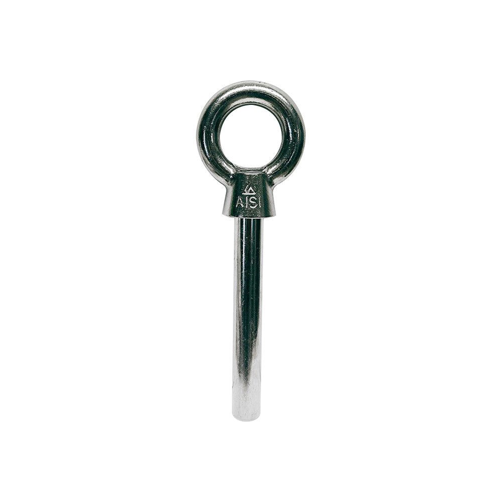 10 Pc Set Marine T316 Stainless Steel Shoulder Eye Bolt, Non Thread Eye Rivet Bolt for Rigging, Mounting, Deck, and Dock Hardware