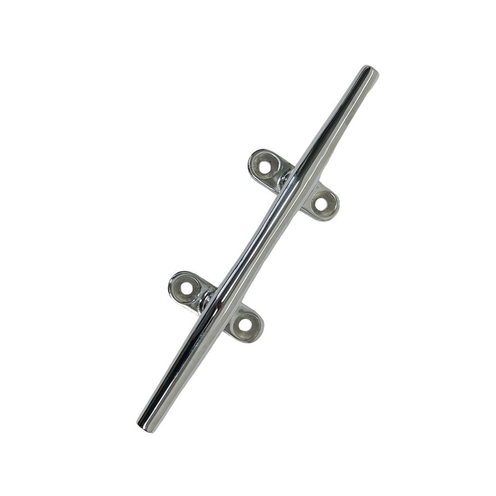 4 Pc Set Marine Boat T316 Stainless Steel Blue Water Cleat, Flat Top Dock Deck Rope Cleat for Boat, Yacht, Mooring