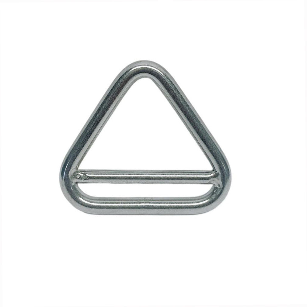 4 Pc Marine Stainless Steel 1/4" x 2" Triangle Ring Link Connect Yacht Sailing