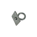 4 Pc Set Marine T316 Stainless Steel Square Swivel Pad Eye, Rigging Lift Rope Anchor Plate for Deck, Dock, Chain