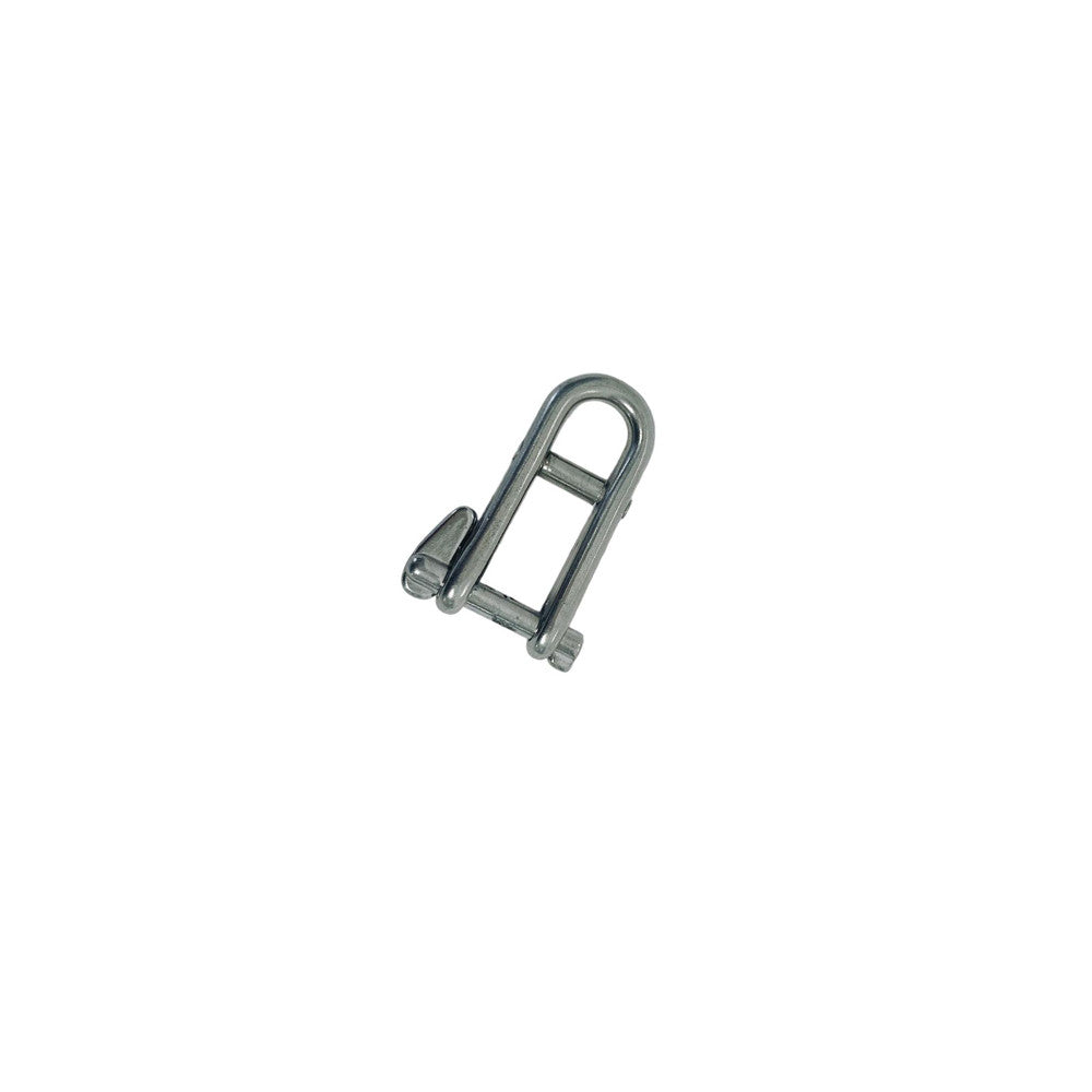 4 Pc Set Marine T316 Stainless Steel Halyard Shackle with Captive Pin and Cross Bar, Sailboat Rigging Shackle for Rope, Line, Yacht