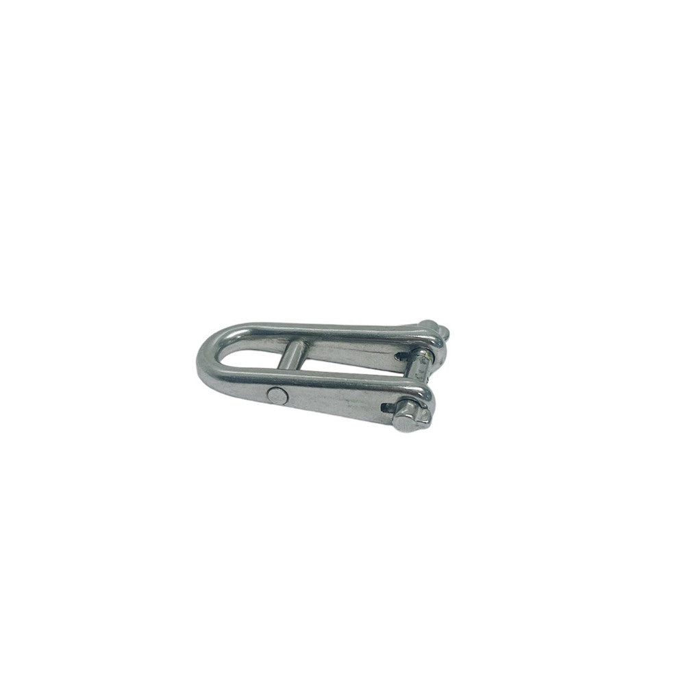 4 Pc Set Marine T316 Stainless Steel Halyard Shackle with Captive Pin and Cross Bar, Sailboat Rigging Shackle for Rope, Line, Yacht