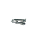 4 Pc Set Marine T316 Stainless Steel Halyard Shackle with Captive Pin and Cross Bar, Sailboat Rigging Shackle for Rope, Line, Yacht