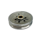 Marine Boat Stainless Steel T304 4" Sheave Wire Rope Pulley Brass Brushing