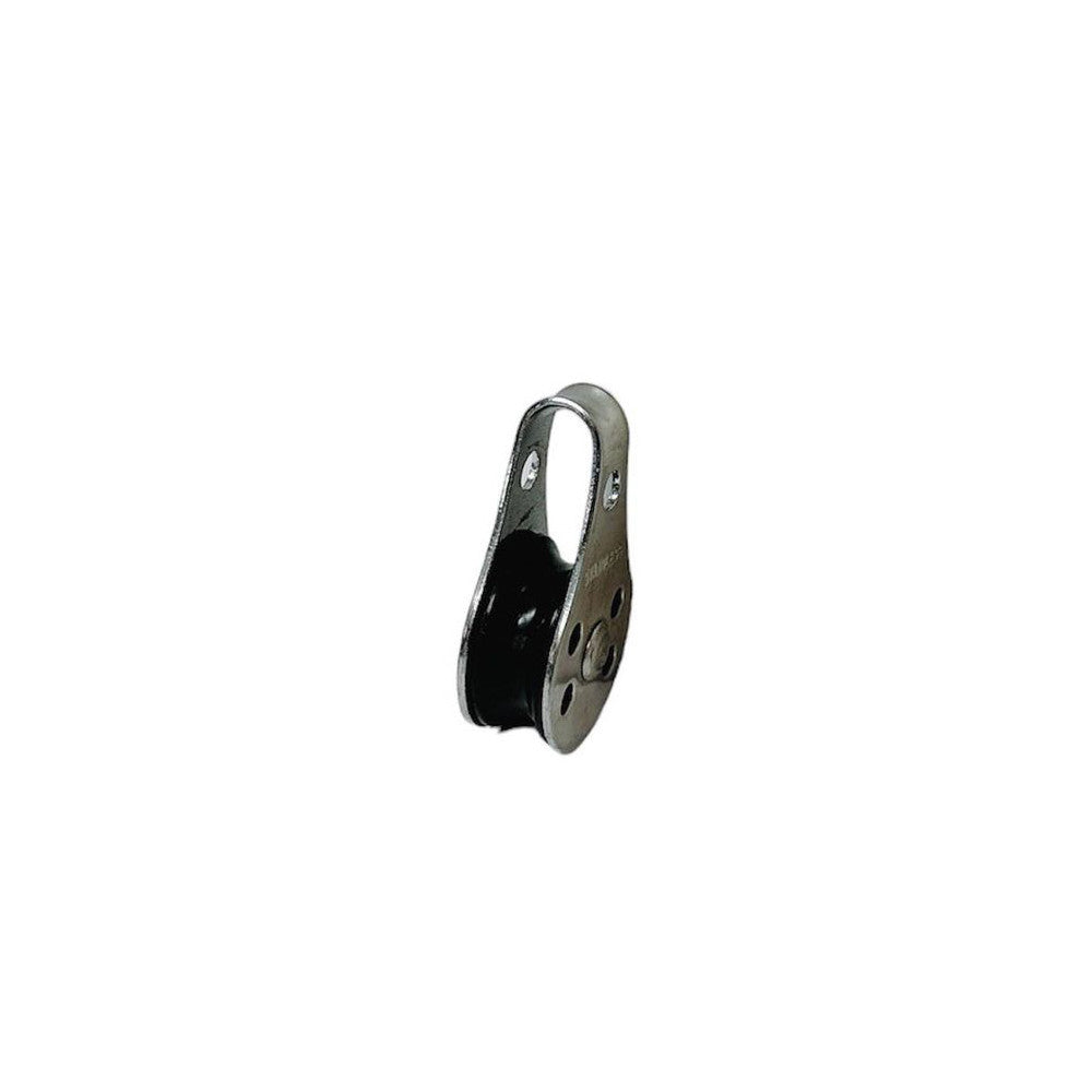 Marine Boat T304 Stainless Steel 1/4" Pulley Block Wire Rope Hoist Lift Puller