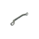 10 Pcs Set T304 Stainless Steel Long Pad Eye for 3/16", 1/4", and 5/16" Cable, Marine Yacht Rigging Hardware