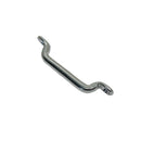10 Pcs Set T304 Stainless Steel Long Pad Eye for 3/16", 1/4", and 5/16" Cable, Marine Yacht Rigging Hardware