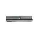 4 pc Set Marine T316 Stainless Steel T Anchor Fitting for 1/8" 3/16" Cable, Hand Swage Wire Rope Terminal for Deck, Dock, Railing
