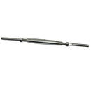 4 Pc Set Marine Stainless Steel Thread Fork and Swage Stud Turnbuckle for Cable Wire, Wire Rope Railing Tensioner