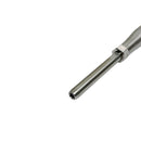 4 Pc Set Marine Stainless Steel Thread Fork and Swage Stud Turnbuckle for Cable Wire, Wire Rope Railing Tensioner
